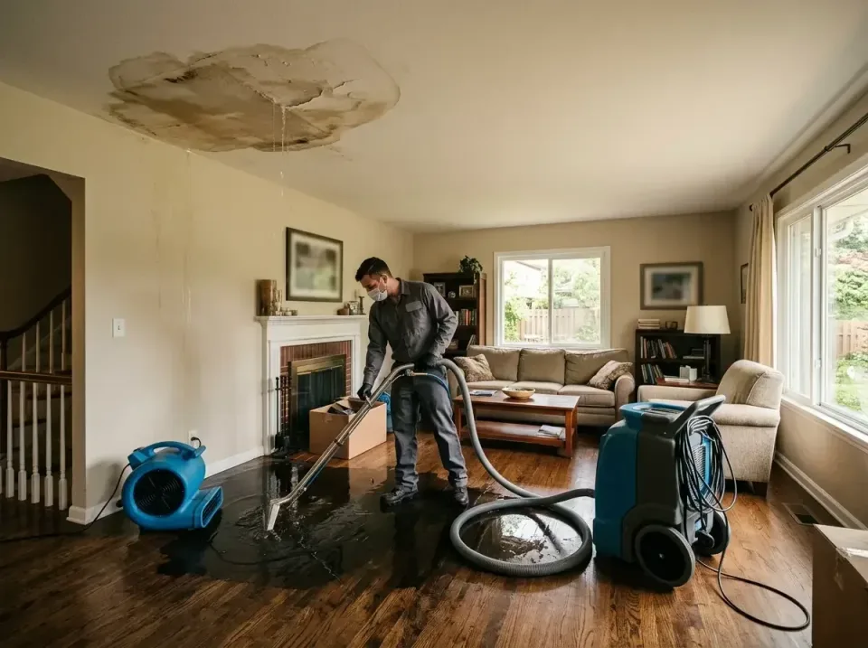 attic-pipe-burst-ceiling-drip-008 — frequently asked questions, Water Damage Restoration & Carpet Care in Blanchard, OK